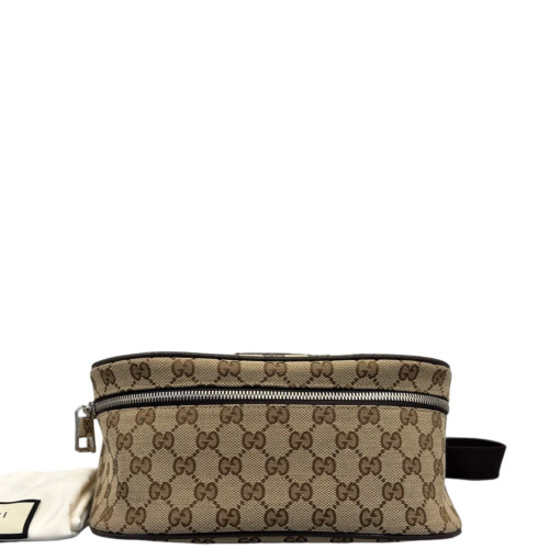 Gucci Bumbag GG Monogram Beige Brown Gucci Bumbag GG Monogram Beige Brown