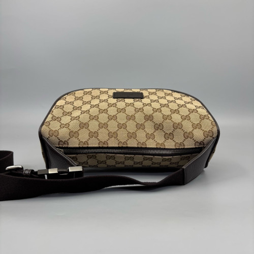 Gucci Bumbag GG Monogram Beige Brown Gucci Bumbag GG Monogram Beige Brown