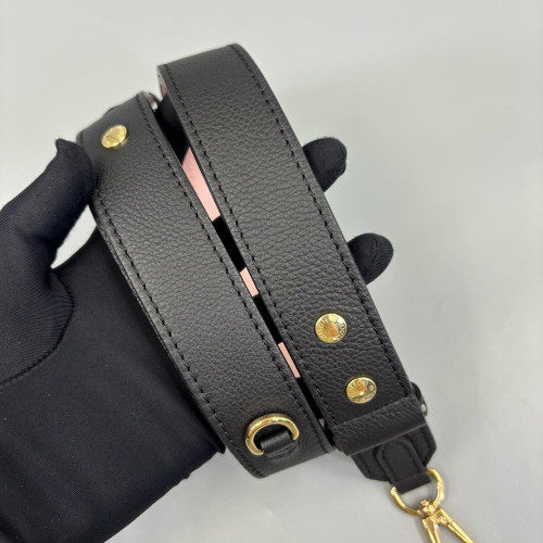 Louis Vuitton Lockme Tender Calfskin Black White