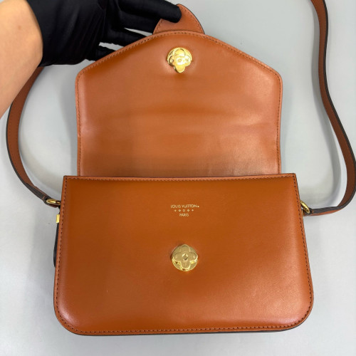 Louis Vuitton Pont 9 PM Calfskin Tan