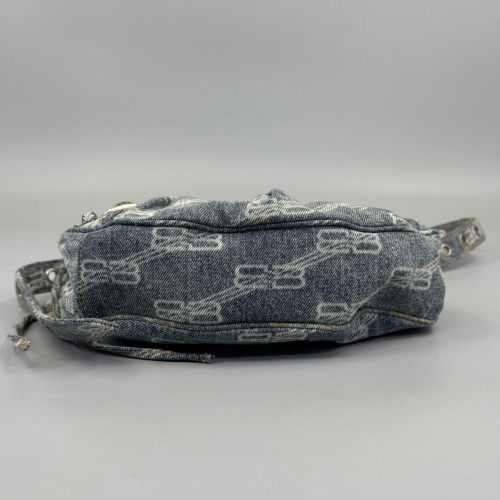 Balenciaga Mini City Denim Blue