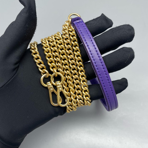 Fendi Baguette Velvet Calfskin Purple