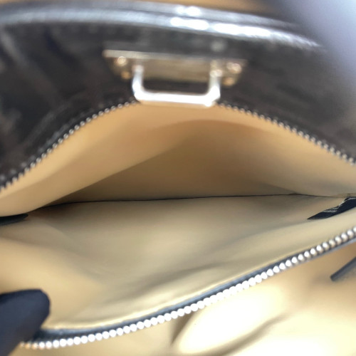 Fendi Briefcase Grained Calfskin Dark Grey Fendi Briefcase Grained Calfskin Dark Grey