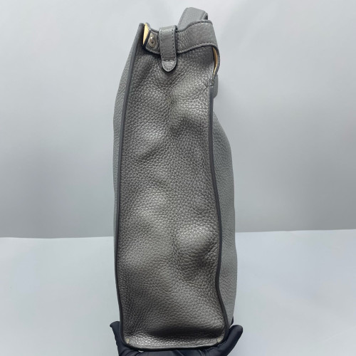 Fendi Briefcase Grained Calfskin Dark Grey Fendi Briefcase Grained Calfskin Dark Grey