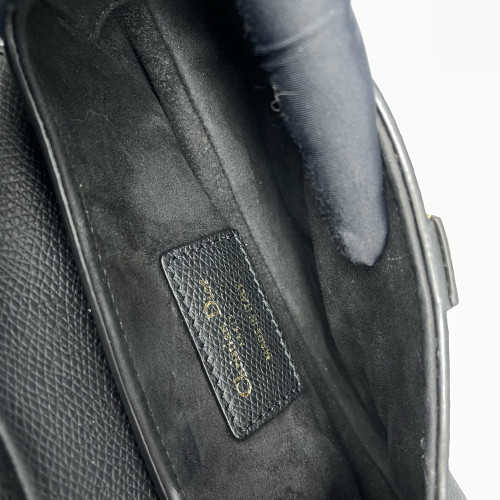 Dior Small Saddle Bag Grained Calfskin Black