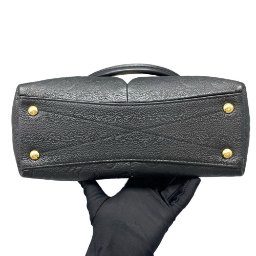 Louis Vuitton V Tote BB Taiga Black White Louis Vuitton V Tote BB Taiga Black White