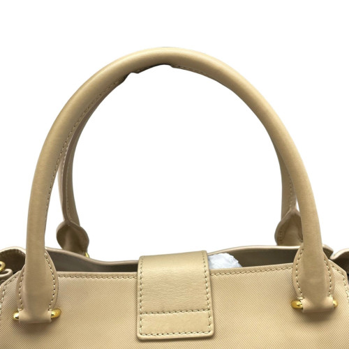 Burberry Medium Buckle Tote Calfskin Khaki