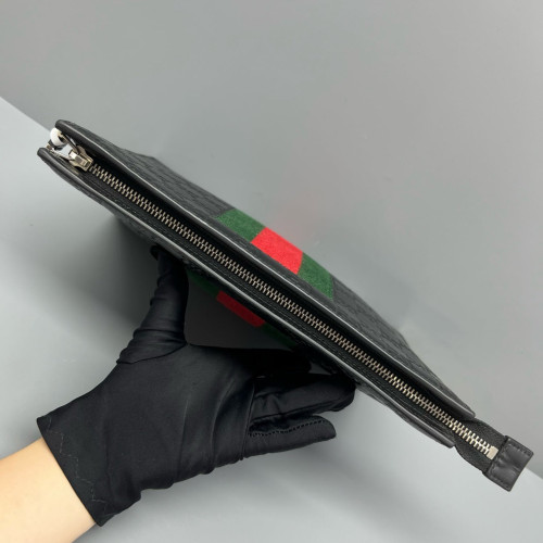 Gucci Web Clutch Guccissima Black Gucci Web Clutch Guccissima Black