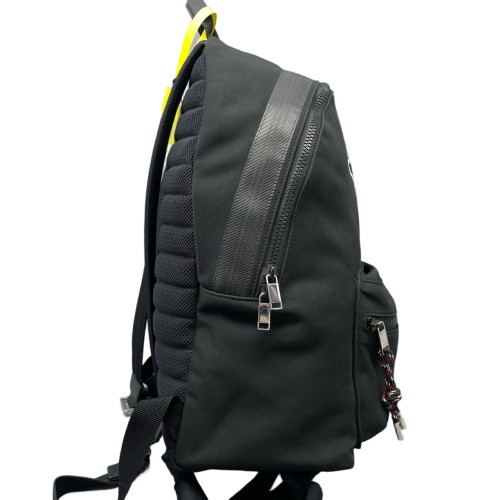 Dior Embroidered Rider Backpack Canvas Black