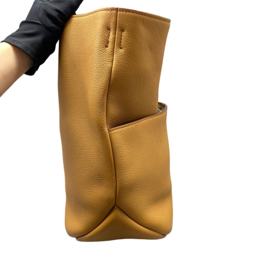 Dior Bucket Grained Calfskin Yellow