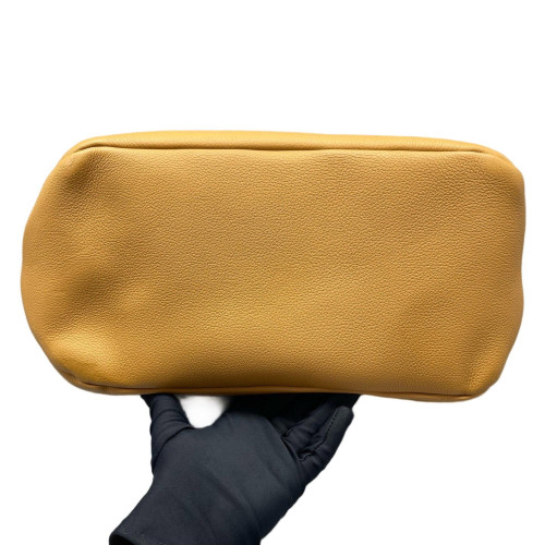 Dior Bucket Grained Calfskin Yellow
