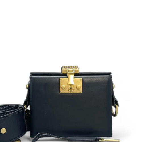 Dior 30 Montaigne Mini Box Bag Smooth Calfskin Black Dior 30 Montaigne Mini Box Bag Smooth Calfskin Black