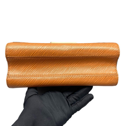 Louis Vuitton Twist Top Handle MM Epi Brown Black