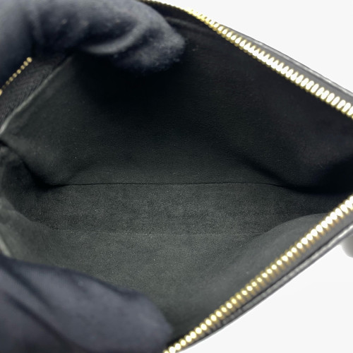 Louis Vuitton Mini Pochette Accessories Empreinte Monogram Giant Black White