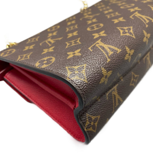 Louis Vuitton Victoire Monogram Red Brown