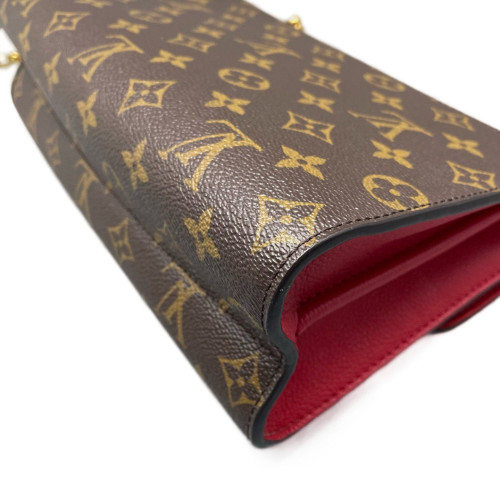 Louis Vuitton Victoire Monogram Red Brown