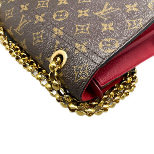 Louis Vuitton Victoire Monogram Red Brown