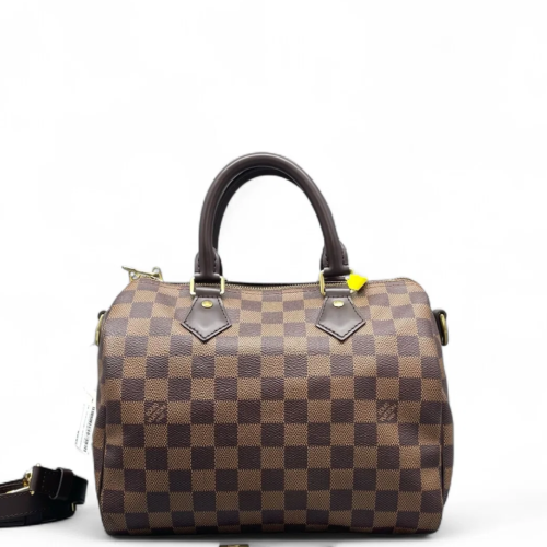 Louis Vuitton Speedy Bandouliere 25 Damier Ebene Brown