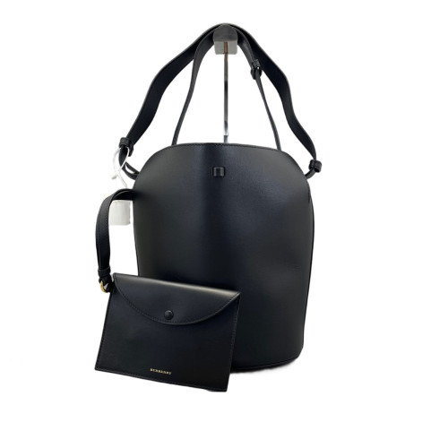 Burberry Bucket Smooth Calfskin Black