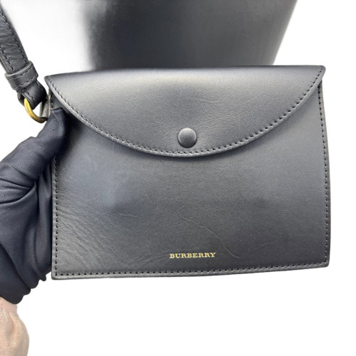 Burberry Bucket Smooth Calfskin Black