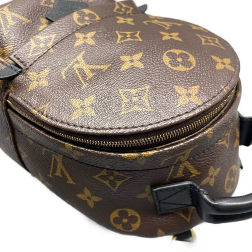 Louis Vuitton Palm Springs Backpack Mini Monogram Brown Black