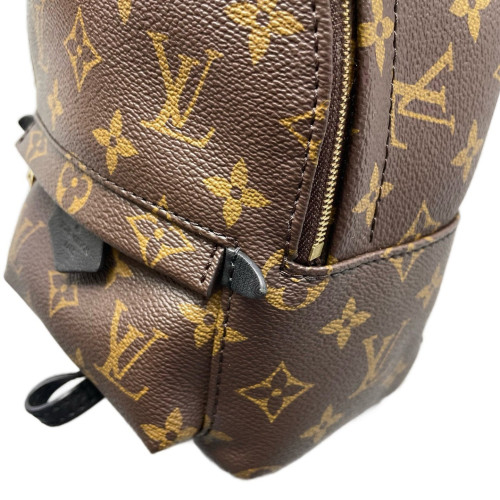 Louis Vuitton Palm Springs Backpack Mini Monogram Brown Black