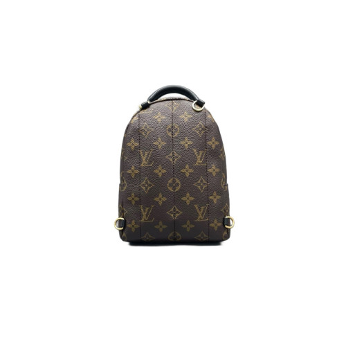 Louis Vuitton Palm Springs Backpack Mini Monogram Brown Black