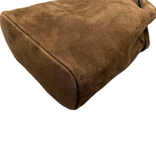 Miu Miu Bucket Suede Brown Miu Miu Bucket Suede Brown