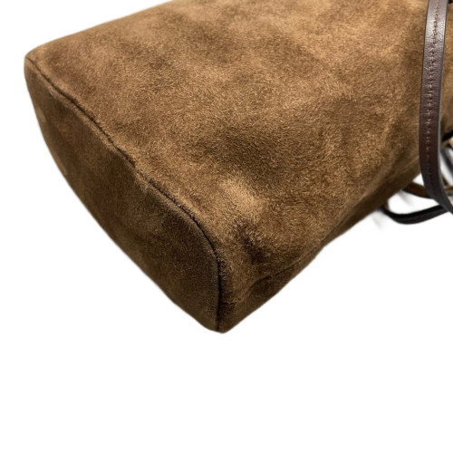 Miu Miu Bucket Suede Brown Miu Miu Bucket Suede Brown