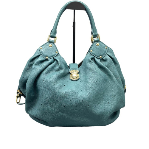 Louis Vuitton Mahina L Calfskin Green