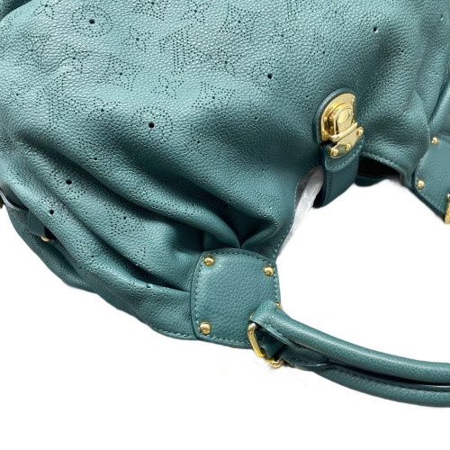 Louis Vuitton Mahina L Calfskin Green