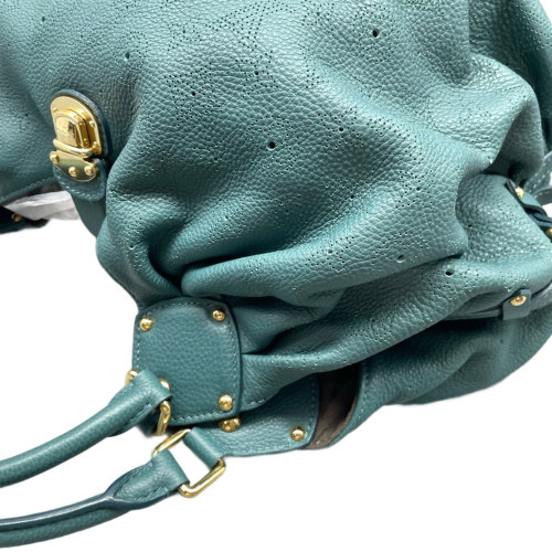 Louis Vuitton Mahina L Calfskin Green