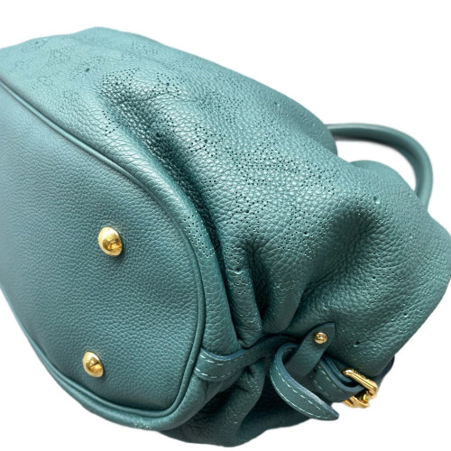 Louis Vuitton Mahina L Calfskin Green