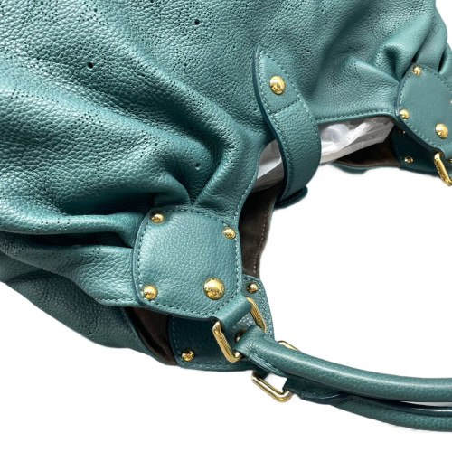 Louis Vuitton Mahina L Calfskin Green