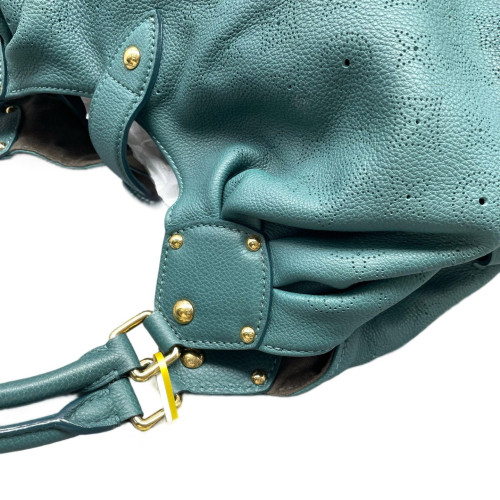 Louis Vuitton Mahina L Calfskin Green