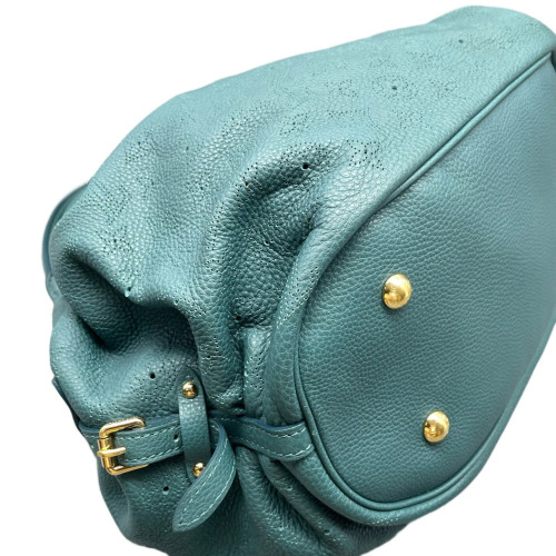 Louis Vuitton Mahina L Calfskin Green