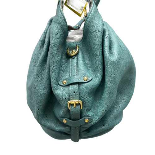 Louis Vuitton Mahina L Calfskin Green