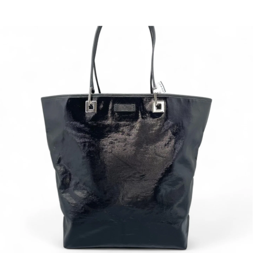 Gucci Tote Bag Coated Canvas Black