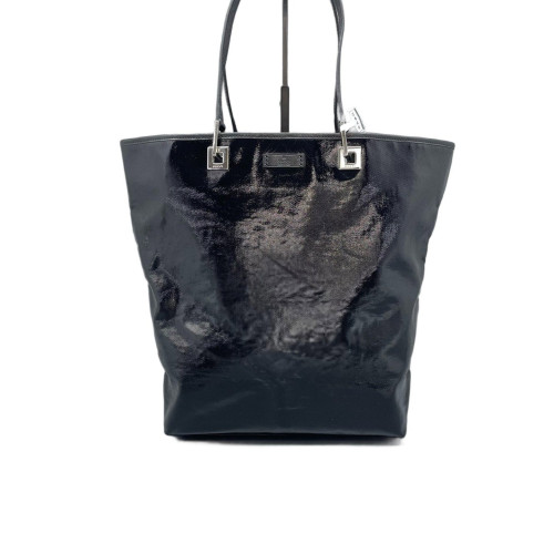 Gucci Tote Bag Coated Canvas Black