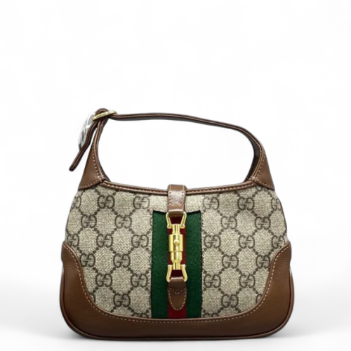 Gucci Web Mini Jackie 1961 Hobo Guccissima Camel Beige Gucci Web Mini Jackie 1961 Hobo Guccissima Camel Beige