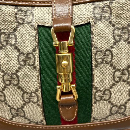 Gucci Web Mini Jackie 1961 Hobo Guccissima Camel Beige Gucci Web Mini Jackie 1961 Hobo Guccissima Camel Beige