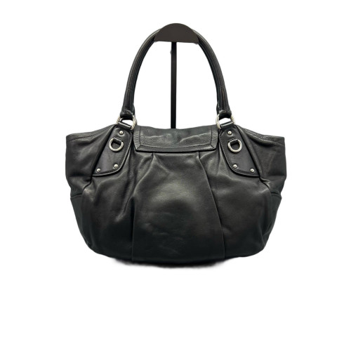Prada Shoulder Bag Calfskin Black