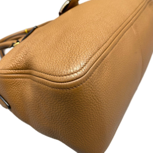 Prada Handbag Vitello Phenix Brown