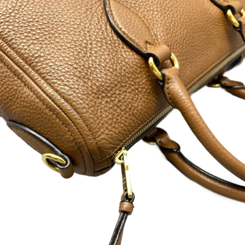 Prada Handbag Vitello Phenix Brown