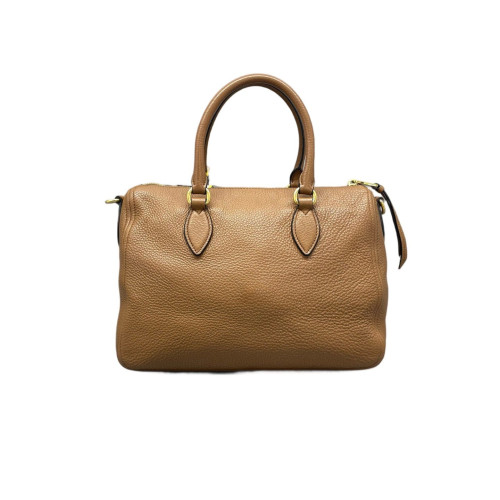 Prada Handbag Vitello Phenix Brown