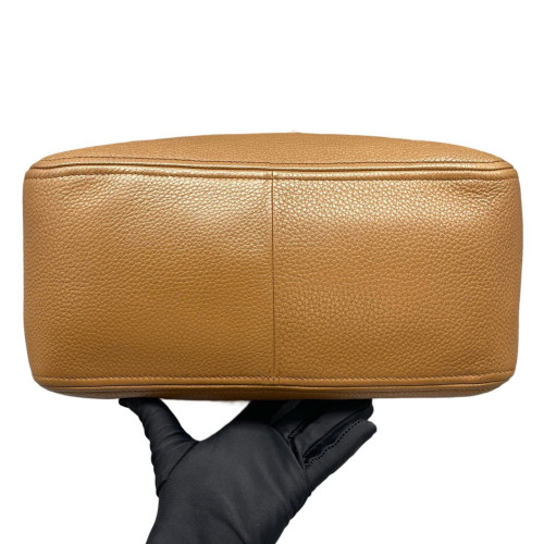 Prada Handbag Vitello Phenix Brown