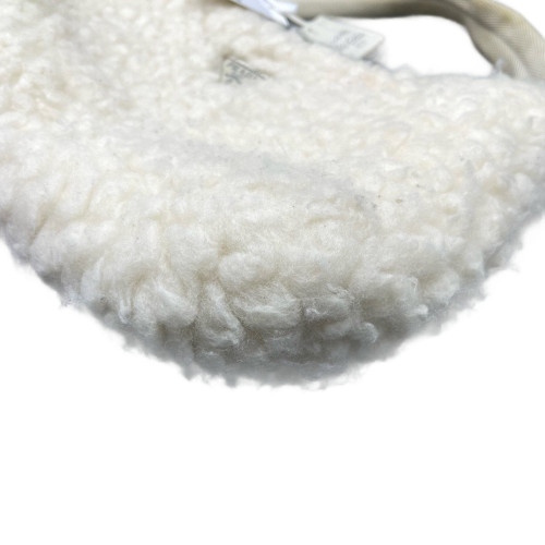 Prada Hobo Shearling White Prada Hobo Shearling White