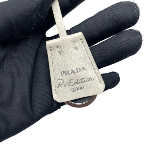 Prada Hobo Shearling White Prada Hobo Shearling White