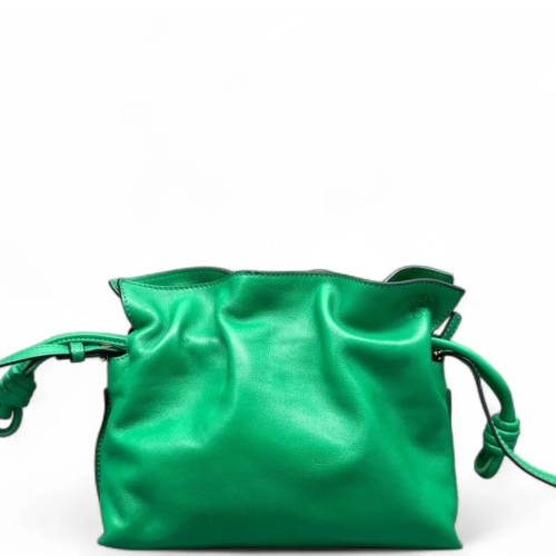 Loewe Shoulder Bag Calfskin Green Loewe Shoulder Bag Calfskin Green