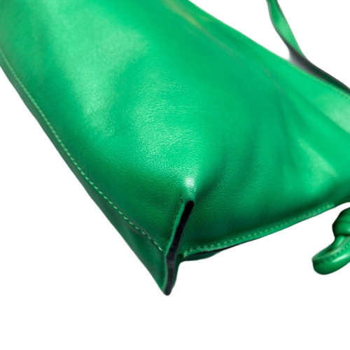 Loewe Shoulder Bag Calfskin Green Loewe Shoulder Bag Calfskin Green